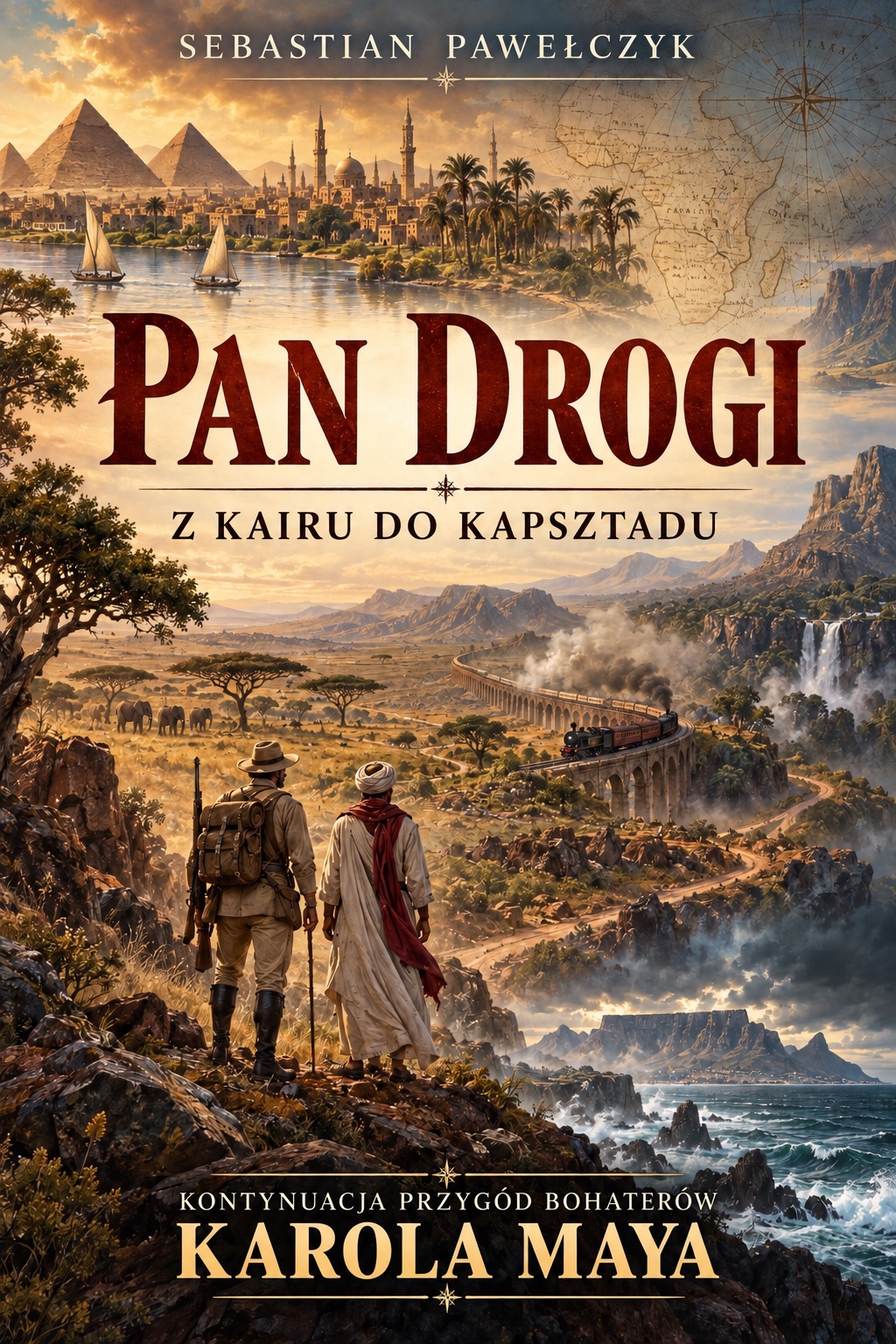 Okładka książki Pan Drogi. Z Kairu do Kapsztadu